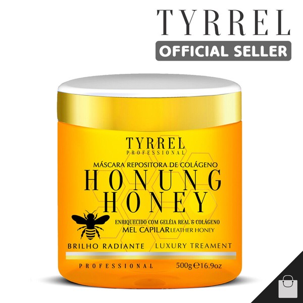Tyrrel Honung Honey Collagen Repository Mask Replenishing Luxury Treatment 18oz
