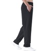 Zoulee Men's Casual Cotton Jogger Sweatpants Zipper Front Pants Style