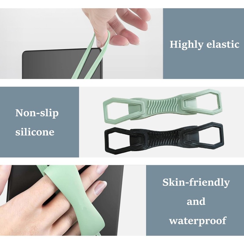 TORMEN Hand Strap for Kindle Tablets – Anti-Slip E-Reader Grip