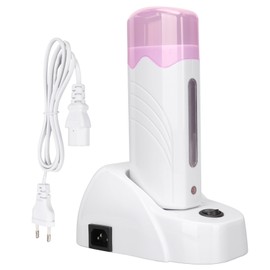Wax Heater Machine Depilatory Roll Portable Wax Hair Removal Device with Heater Base EU Plug 220V