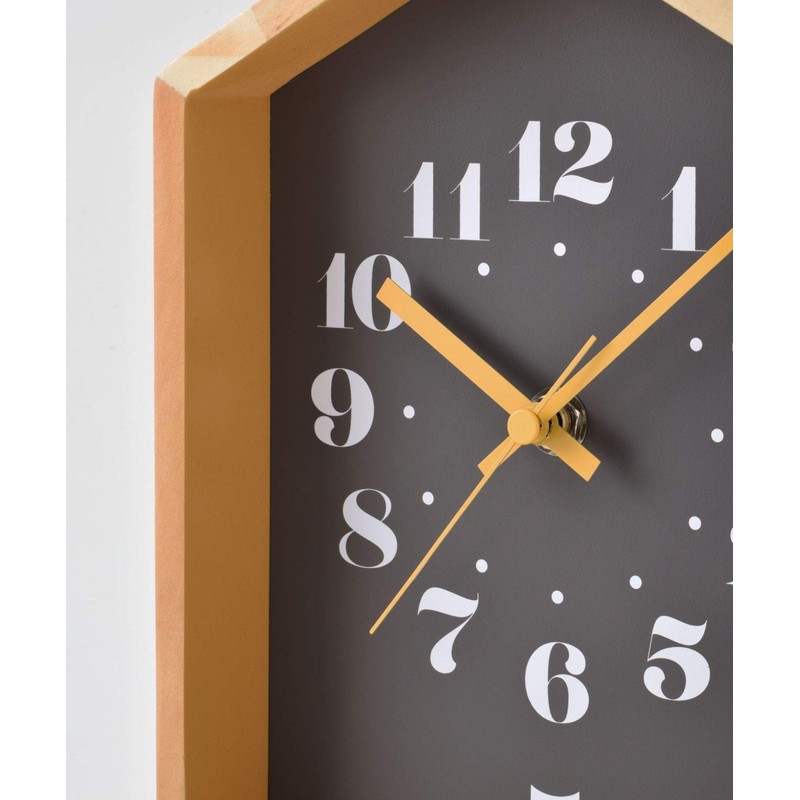 BRUNO BCW042-BK Clock Wall Hanging Table Clock, Stylish, Continuous Second