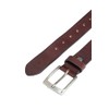 camel active Men's Leather Belt, dark brown