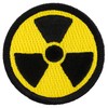Nuclear/Radioactve Patrol Patch - 2" Diameter Round Embroidered Patch (Hook-Fastener)