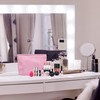 PAZIMIIK Makeup Bag Large Zipper Corduroy Make Up Pouch for