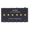 6 Channel Compact Audio Mixer Mono Stereo Switching 6 in