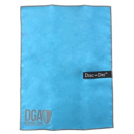 DGA Disc Dri Golf Towel, Blue, 12" x 16"