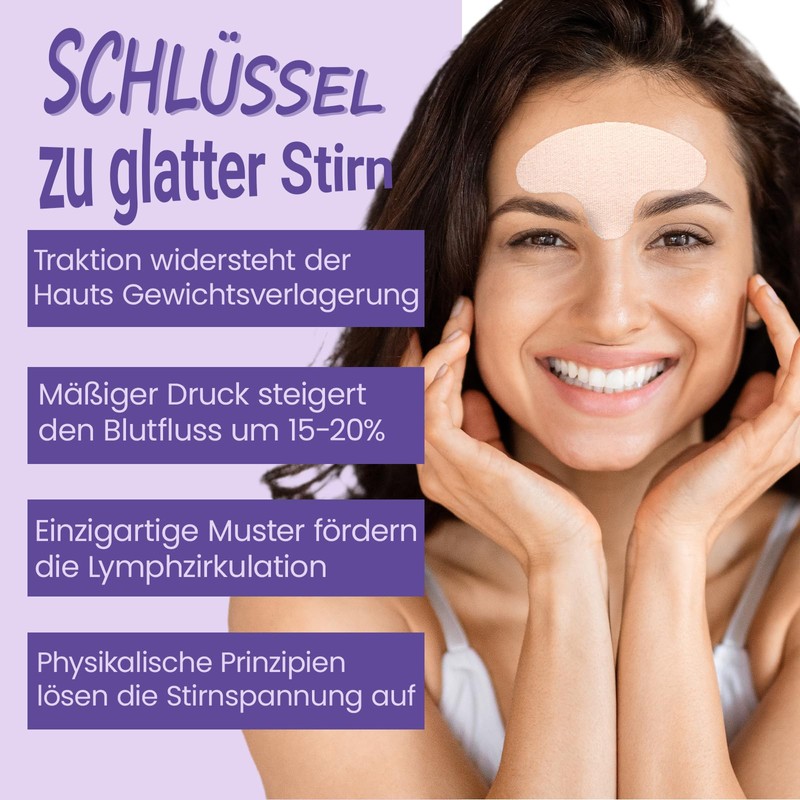 Sufchin Wrinkle Plasters, Pack of 20 Face Lifting Tape Against