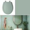 Bemis Classic Colors Slow Close Toilet Seat, Easy Clean Hinges
