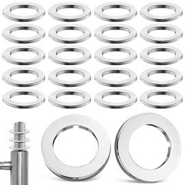 Fitschenringe Φ14 x 20 x 2.0 mm Room Doors Special Door Washers Stainless Steel Door Hinge Mounting Rings Without Abrasion Marks for Standard Room Doors Pack of 20 (M14)