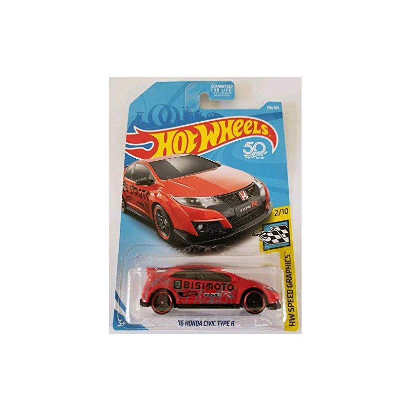 Hot Wheels 2018 HW Speed Graphics '16 Honda Civic Type