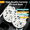 2-Piece Set of Car Coasters (Sunflower)