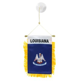 US Flag Store Louisiana Mini Window Banner