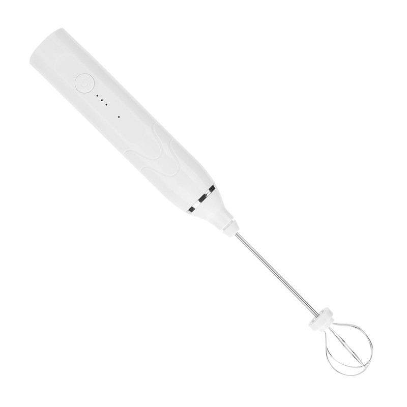 Electric Milk Frother USB Charging 3 Speeds Egg Beater Handheld