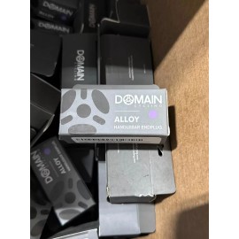 Domain Cycling Alloy Handlebar Endplugs New Set of 2 PurpleColor