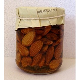 Almonds in acacia honey 240 gr.