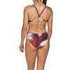 ARENA Palm Forest Challenge Back MaxLife One Piece Swimsuit, Red