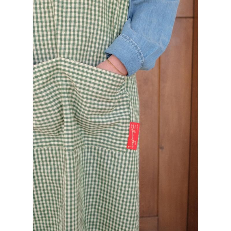 Adult Jour Apron - Lightweight Cotton Apron with Front Pocket,