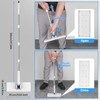 Snap Grip Mini Mop with 6 Washable Pads, Dust Mop