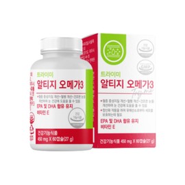Purmil [Expiration date imminent 24.04] Trimi Altige Omega 3 60 capsules (2 months supply/1-2 capsules per time) / 푸르밀 [유통기한임박24.04] 트라이미 알티지 오메가3 60캡슐 (2개월분/1회 1~2포)