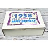 RETRO CANDY YUM ~ 1958 68th Birthday Gift Box Nostalgic