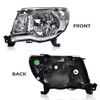 PIT66 Headlights Assembly Compatible with Toyota Tacoma 2005 2006 2007