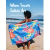 OCOOPA Beach Towel Microfiber, 160 * 80cm Large Travel Towel-