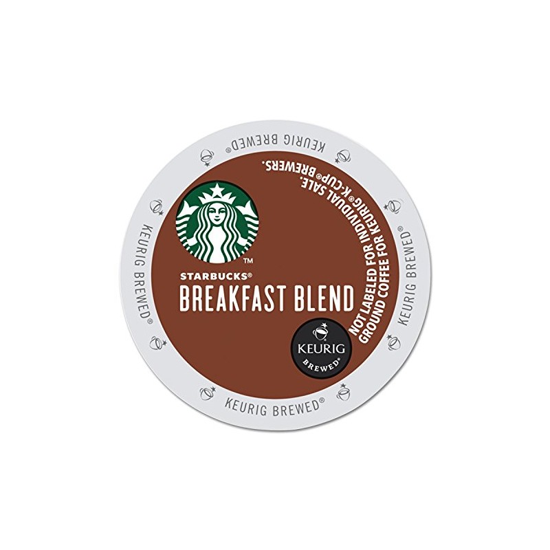 Starbucks Breakfast Blend K-Cup for Keurig Brewers, 96 Count