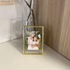 AhaGo Gold Floating Frame (4"x6", Vertical, 2 Set), For Picture