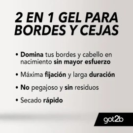 Gel Para Cejas Y Bordes Schwarzkopf Got2b Glued 16ml                                                                                                  