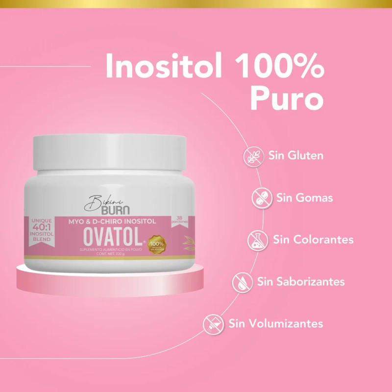 Ovatol Inositol Puro 6000mg Por Porción | Bikini Burn