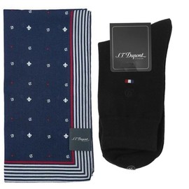 DuPont (신세계본점)26  S/S      손수건    양말   2매세트   SE6SMA381006SNY301BK (Shinsegae Main Store) 26 S/S Handkerchief Sock 2-piece Set SE6SMA381006SNY301BK