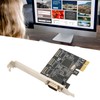 PCIe X1 RS232 Serial Adapter Card Single Port PCI Express