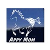 Appy Mom Appaloosa Horse Trailer Vinyl Window Decal Sticker