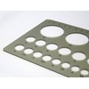De rapasu Template Circle Ruler (Large) 31 – 101 E – 101 