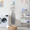 VINAEMO Ironing Board Hanger Wall Mount, 2-Layer Iron and Ironing