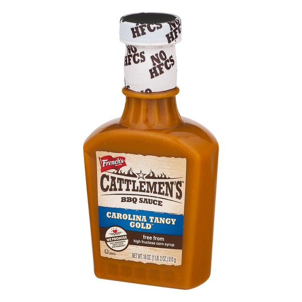 Cattlemen's Master Reserve Carolina Tangy Gold BBQ Sauce 18 Ounce (Pack of 2)