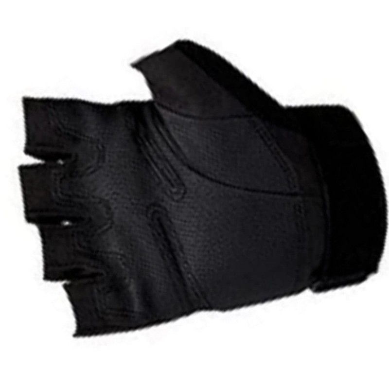 - Fingerless Tactical Gloves, Black, M Size, Great for Pro