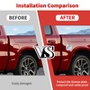Fuel Tank Cap Gas Cover Trim Fit for Dodge Ram