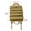QWORK Roll-up tool bag with removable pockets, wear-resistant and waterproof