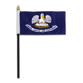 Louisiana Flag 4 x 6 inch