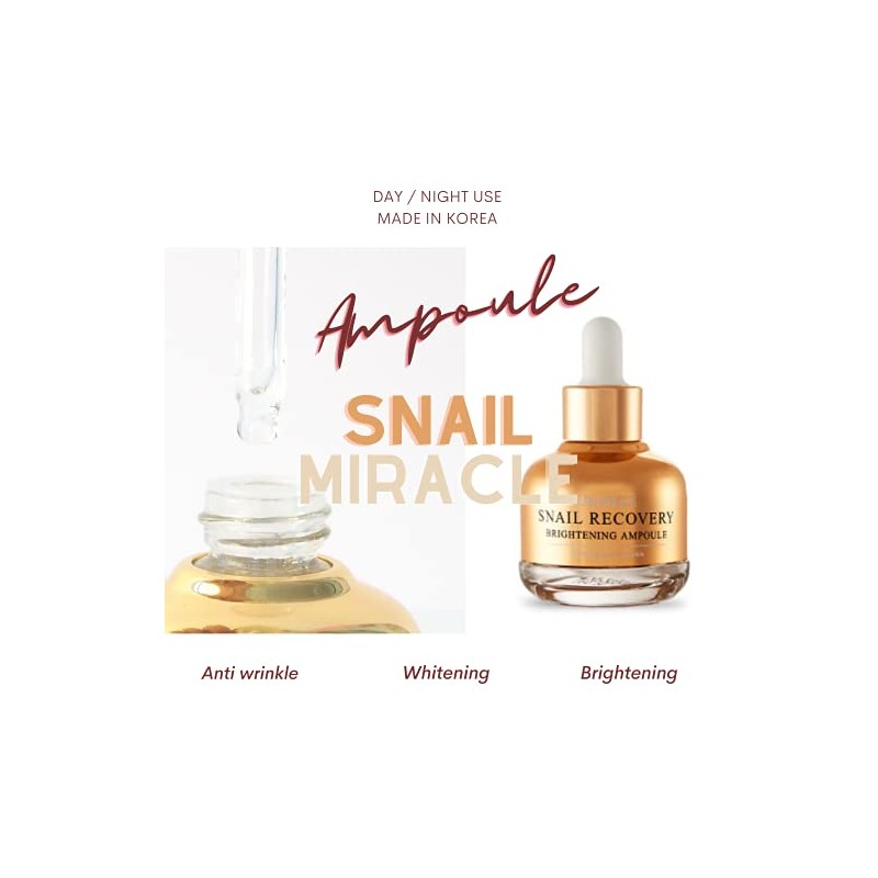DEOPROCE SNAIL RECOVERY BRIGHTENING AMPOULE