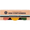 Ever Eco Stainless Steel Round MINI Containers Set of 3