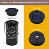 ZNYCYE 2 Pack Solar Light Replacement Top(Top Size 2.76inch, Bottom