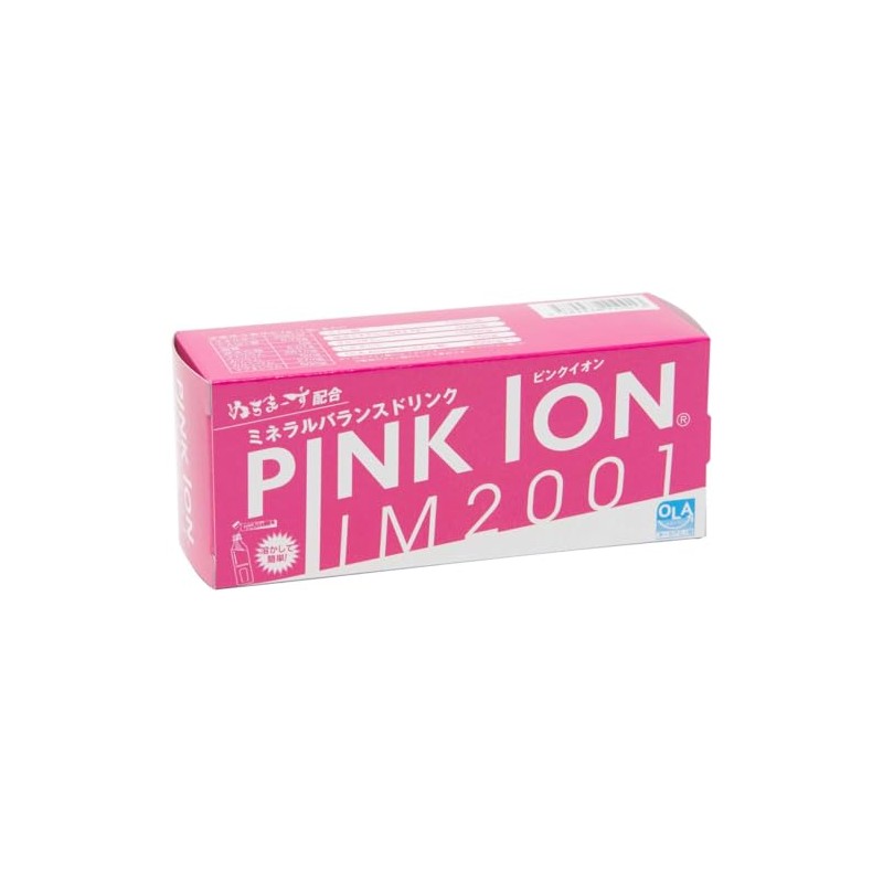 Pink Ion 1101 Powder Refreshing Beverage, Pink Ion, 7 Packets,