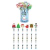 HENBRANDT Christmas Pencil with Eraser - Pack of 24