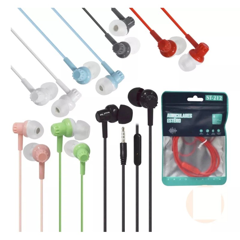 Taej 85 Pack Con 10 Audifonos Manos Libres Auriculares Manoslibres