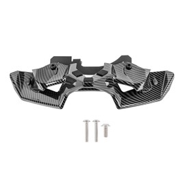 Motorcycle Lower Front Wheel Beak Nose Cone Cover for Z900 Z 900 2020 2021 2022 2023 2024 Headlight Trim Aerodynamic Winglets Trim Decoration Set (Carbon Look)