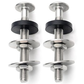 Numano (2-Pack) for THU833-A Stainless Steel Toilet Tank Bolts & Rubber Gaskets Kit Compatible with Toto Toilets ST701, ST703, ST706, ST723, ST743