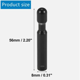 2PCS Door Lock Knob Post Pull Pin FODZ-5421850-A，Car Door Lock Cover Conversion Kit Interior Accessories Compatible with Ford