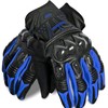 Kaedear KDR-GL1-BL-M Men’s Motorcycle Gloves, Smartphone and Touchscreen Compatible, Punched